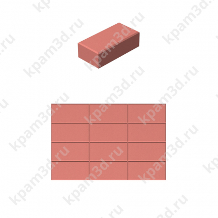 Plitka-t-019-4 (Кирпичик красная) Раскладка 2