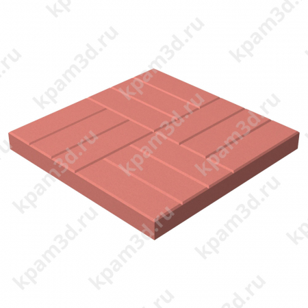 Plitka-t-004-2 (12 кирпичей красная)