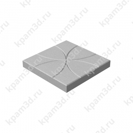 Plitka-t-009-1 (Цветок серая)